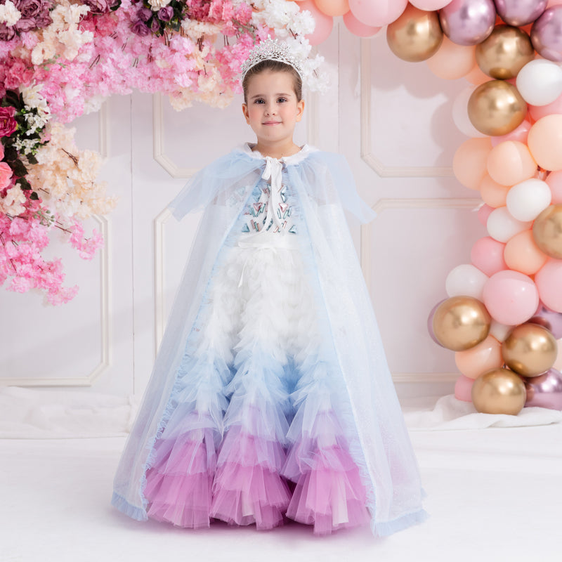 Queen Elsa Inspired Dress