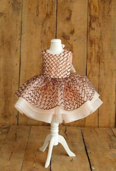 Lily Dress (Rose Gold)