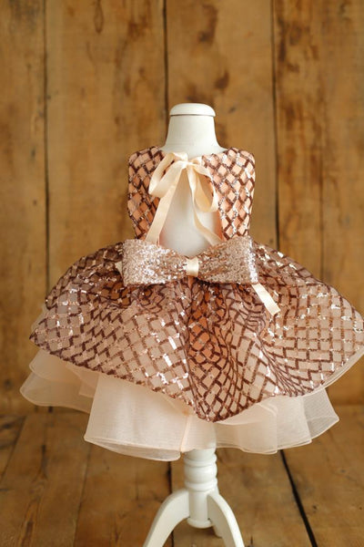 Lily Dress (Rose Gold)