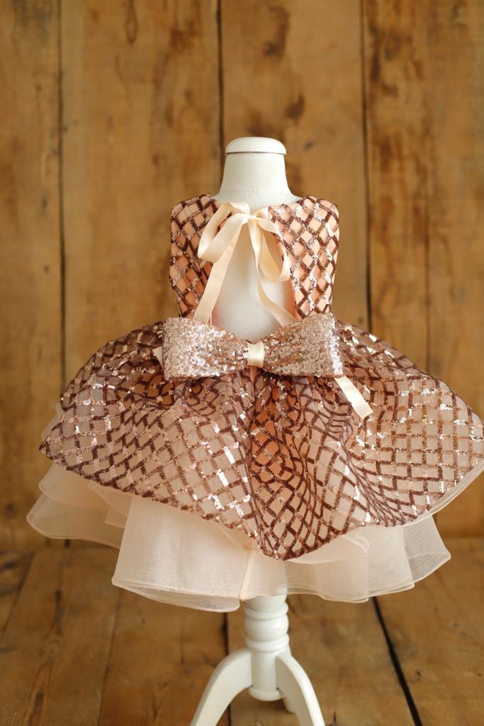 Lily Dress (Rose Gold)