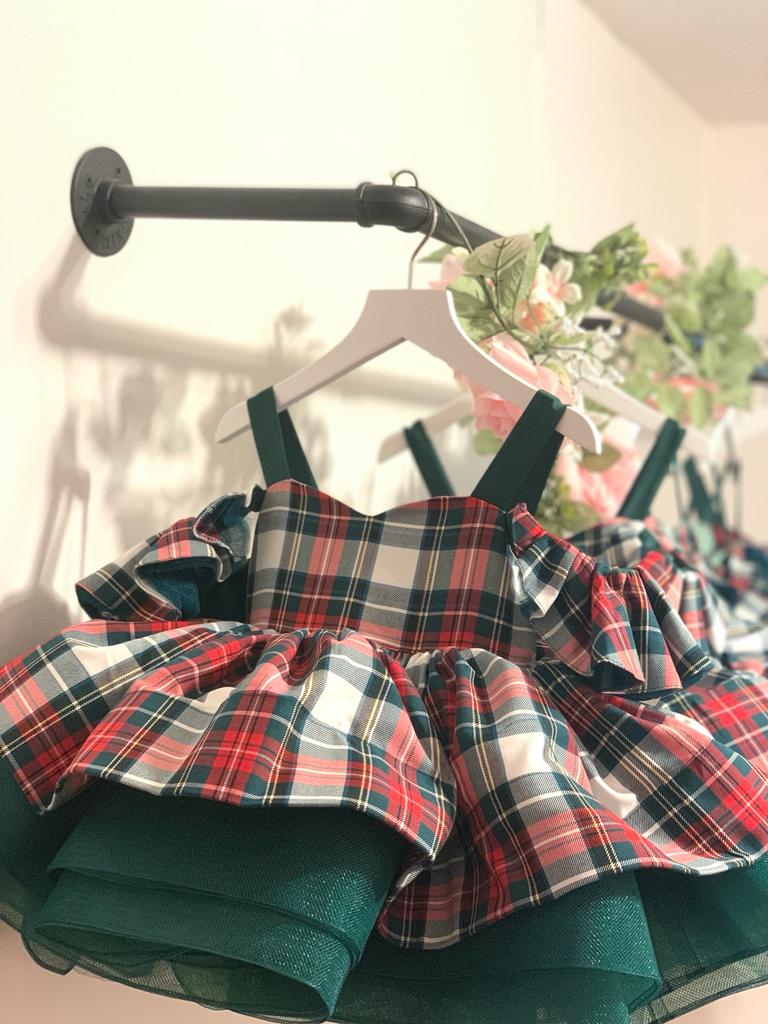 Jenna Plaid Dress