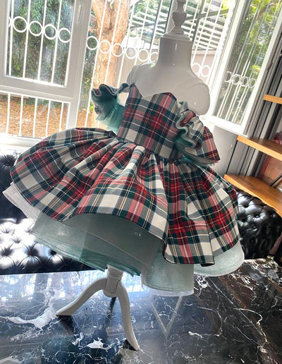 Jenna Plaid Dress