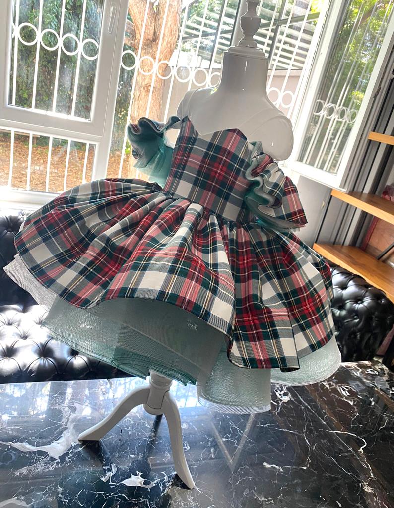 Jenna Plaid Dress