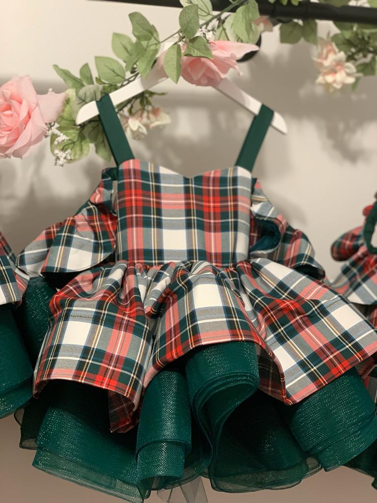 Jenna Plaid Dress