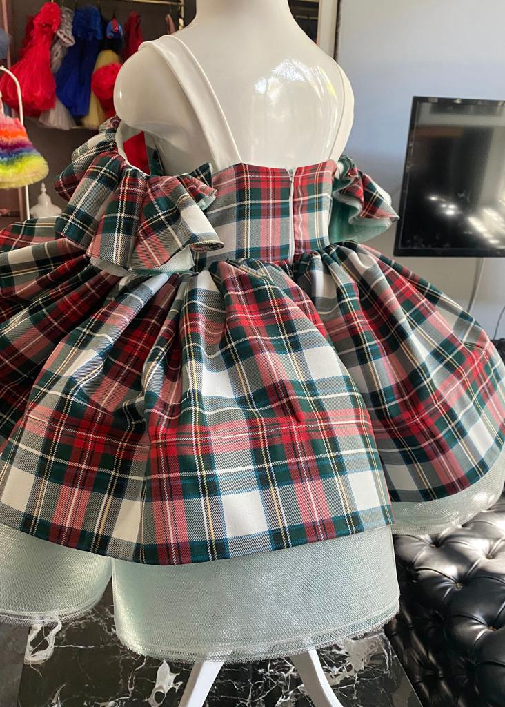 Jenna Plaid Dress