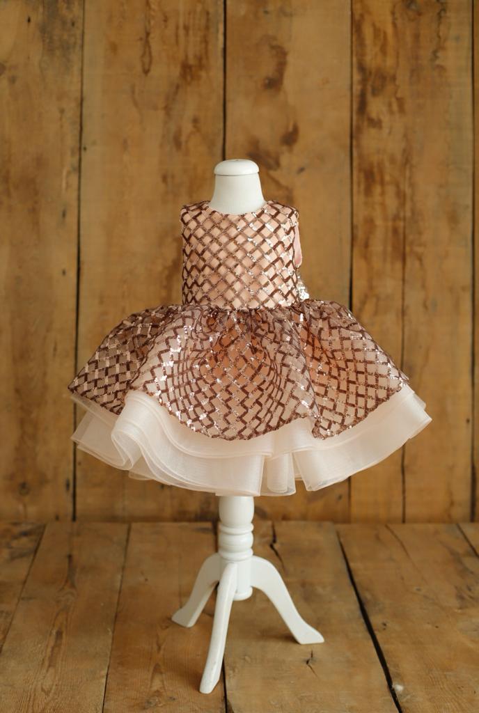 Lily Dress (Rose Gold)