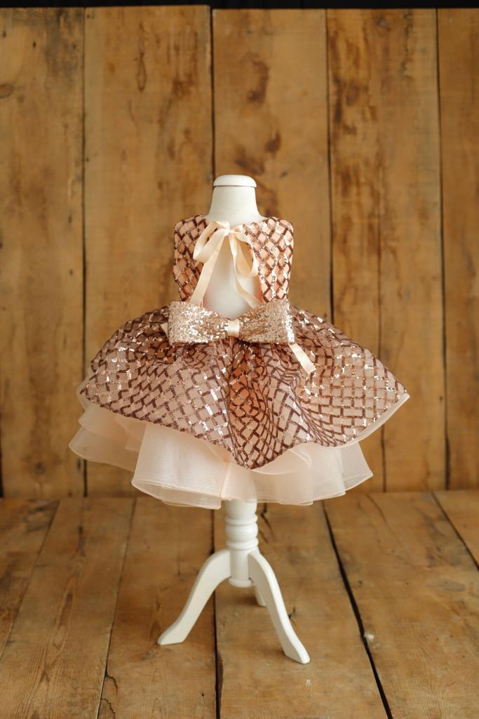 Lily Dress (Rose Gold)