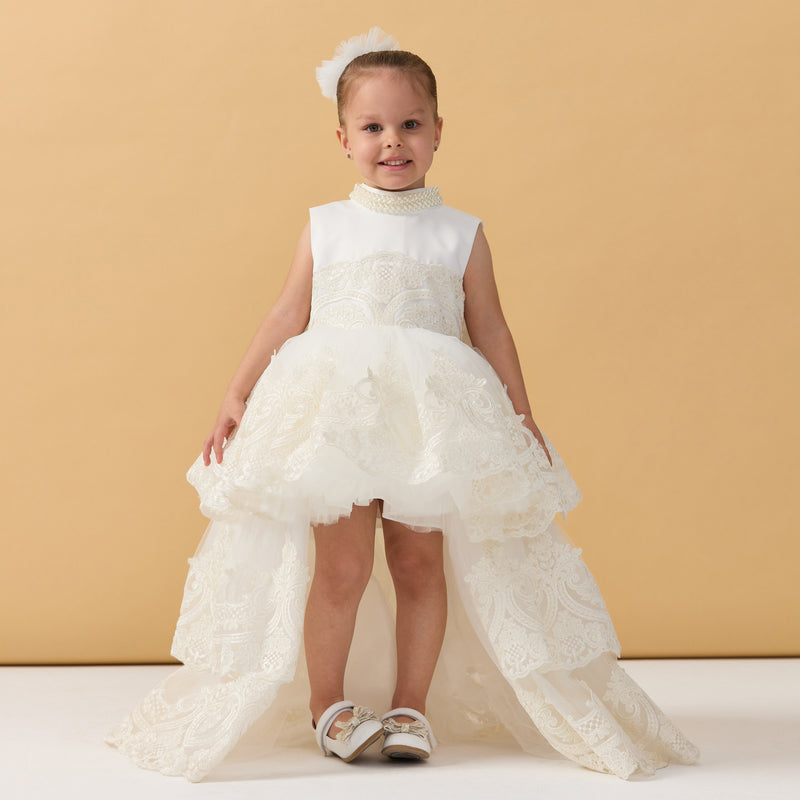 Princess Mia Dress (White)