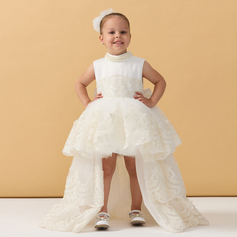 Princess Mia Dress (White)