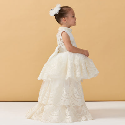 Princess Mia Dress (White)