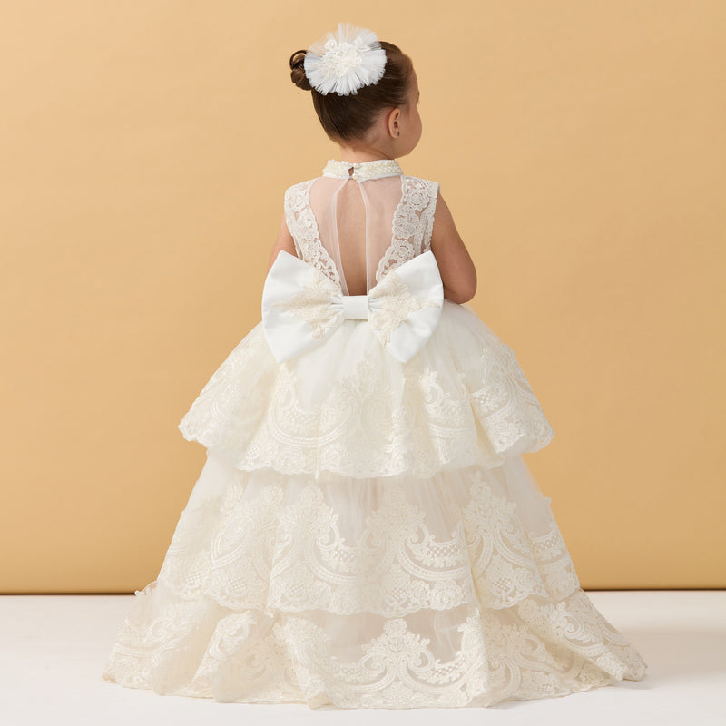 Princess Mia Dress (White)