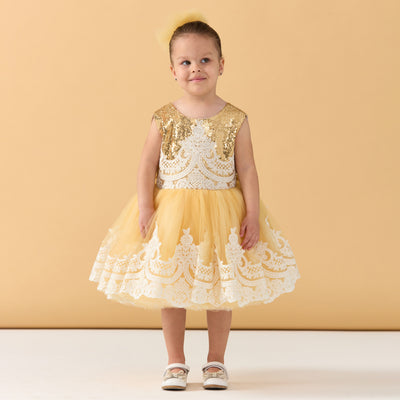 Mila Dress (Gold)