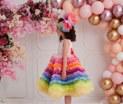 Abigail Rainbow Dress