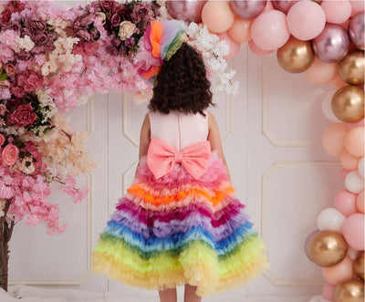 Abigail Rainbow Dress