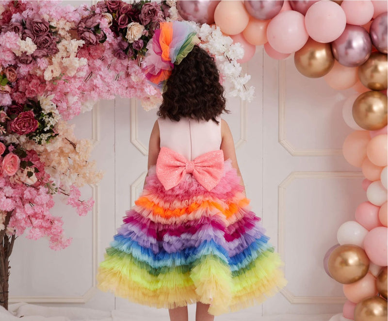 Abigail Rainbow Dress