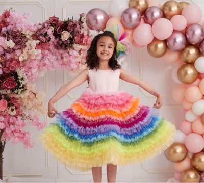 Abigail Rainbow Dress