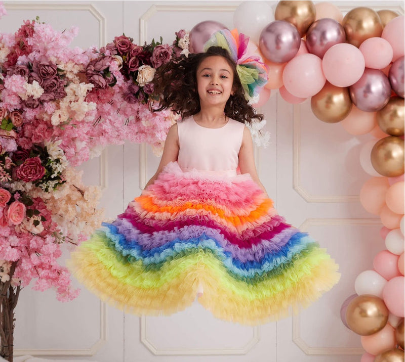 Abigail Rainbow Dress