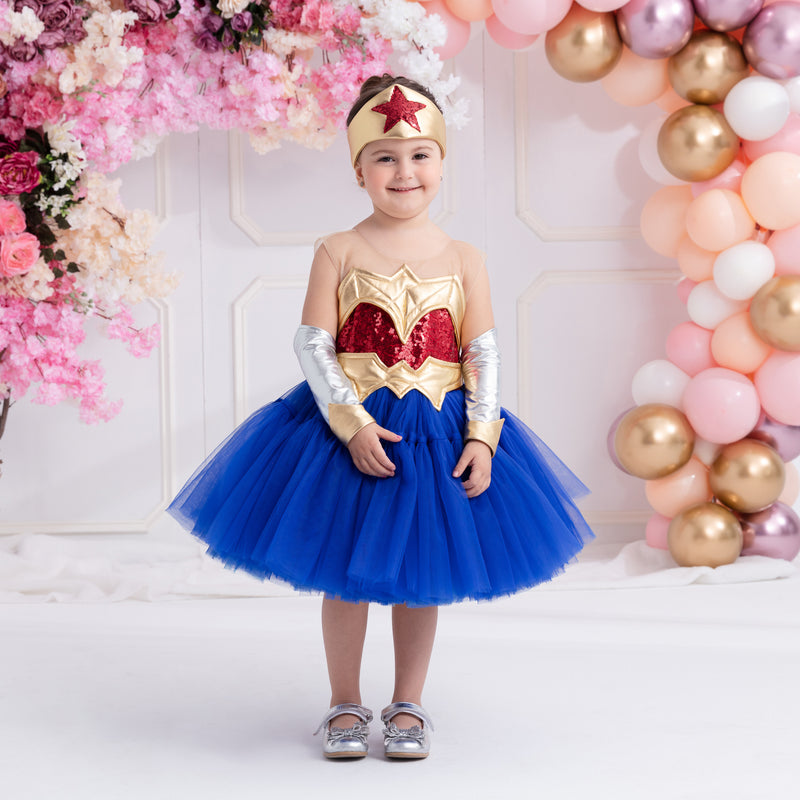 Wonder Woman Inspired Dress